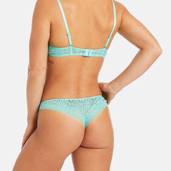 Tanga turquoise Roulotte bleu Pomm Poire