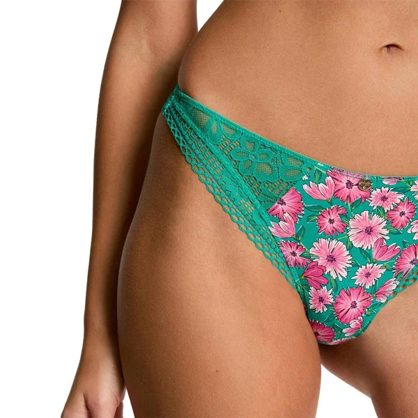 Tanga vert Mathilde Morgan Lingerie