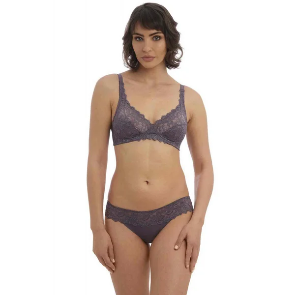 Tanga Wacoal Lingerie Gris en nylon Wacoal lingerie