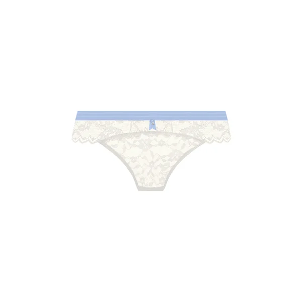 Tangas - Blanc/Bleu Freya