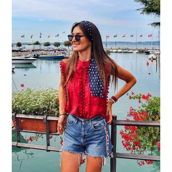 Tank Top Bohème Rouge