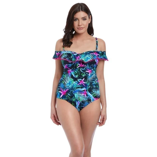 Tankini armatures Freya Maillots JUNGLE FLOWER black tropical Freya Maillots