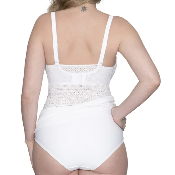 Tankini balconnet armatures Curvy Kate Maillot RUSH white Curvy Kate Maillot
