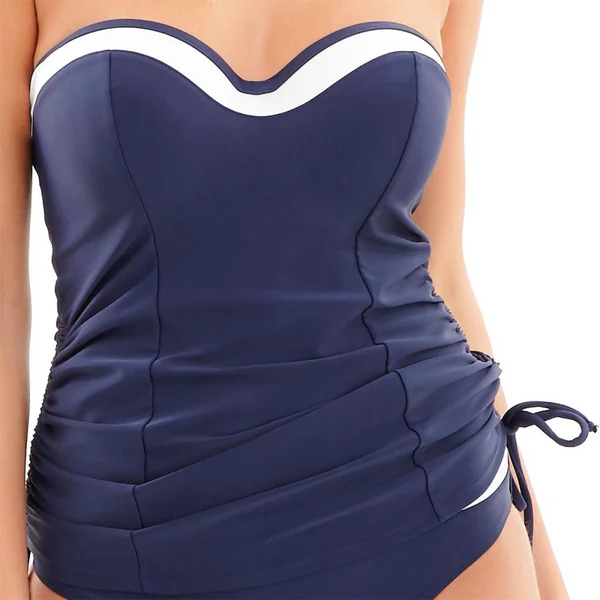 Tankini bandeau - Bleu Panache Maillot Infinite Sensation