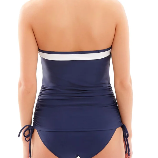 Tankini bandeau - Bleu Panache Maillot Infinite Sensation