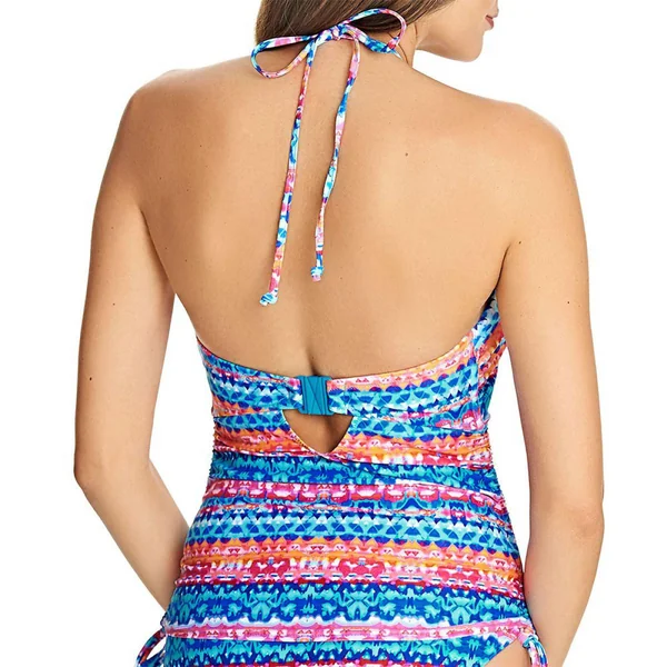 Tankini bandeau à armatures Bleu Freya Maillots