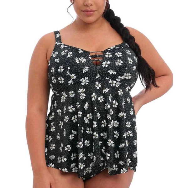 Tankini moulé sans armatures - Noir Elomi Bain Plain Sailing en nylon Elomi Bain