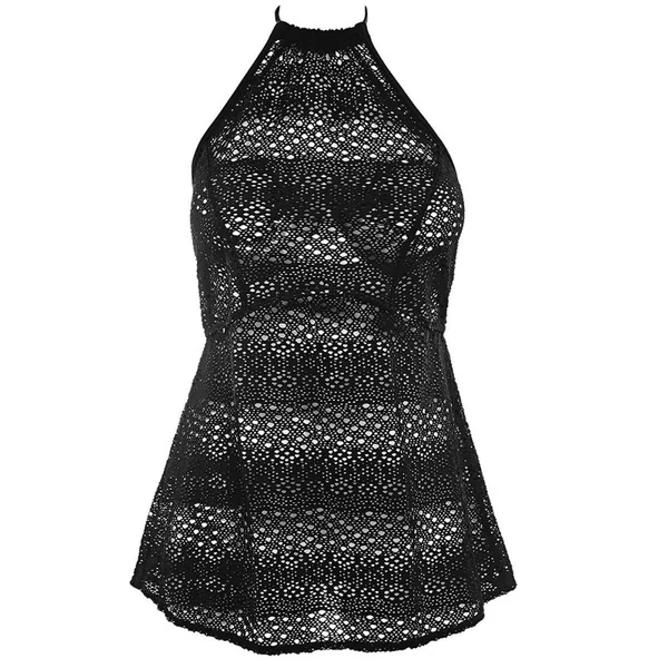 Tankini tour de cou - Noir Elomi Bain