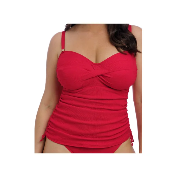 Tankini twisté à armatures 6356 OTTAWA RADIANT RED