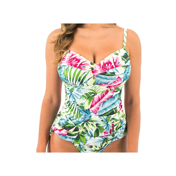 Tankini twisté à armatures LANGKAWI 501754 BLANC