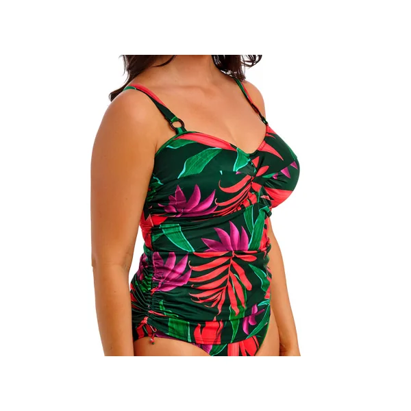 Tankini twisté à armatures PICHOLA FS503954 MANGROVE