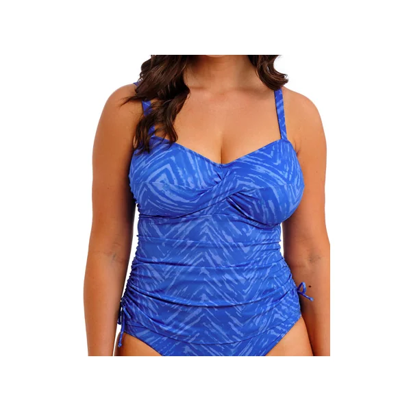 Tankini twisté à armatures PUNTA MITA 505554 SAPHIR