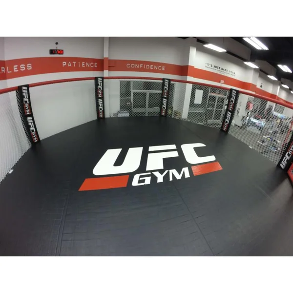 Tapis enroulable cage de MMA 5m Sportcom - Flexiroll noir