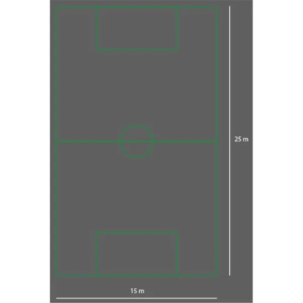 Terrain de football, Tc, 25*15 Tresadenn
