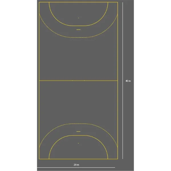 Terrain de hand, Tc, 40*20 Tresadenn