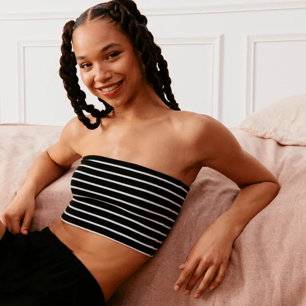 Top bandeau en jersey
