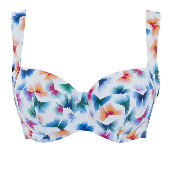 Top Bikini Emboîtant Flutter multicolore Panache Maillot FLUTTER