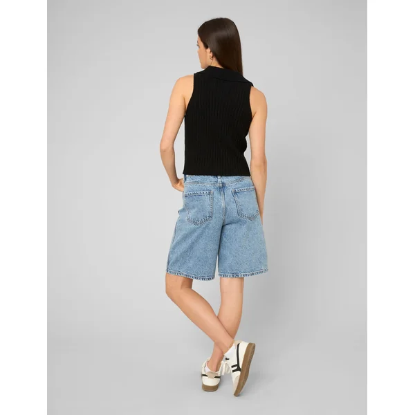 Top col polo Noir