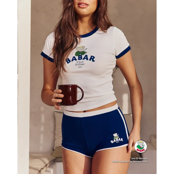 Top en coton Babar