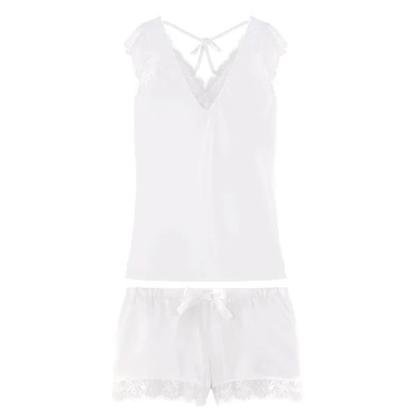 Top et short Pomm'Poire blanc Pomm Poire