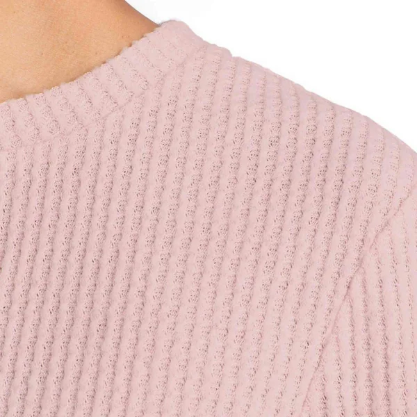 Top manches longues pyjama - Rose Dorina Waffle Dorina