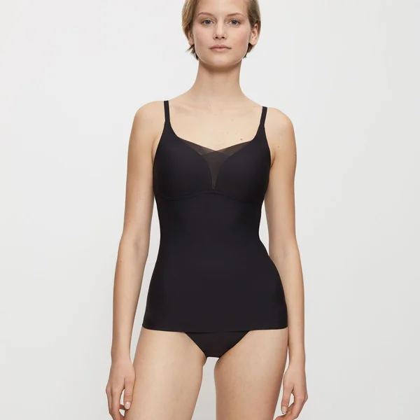 Top Sans Armatures noir Triumph Shape Smart Bra-Shirt Triumph