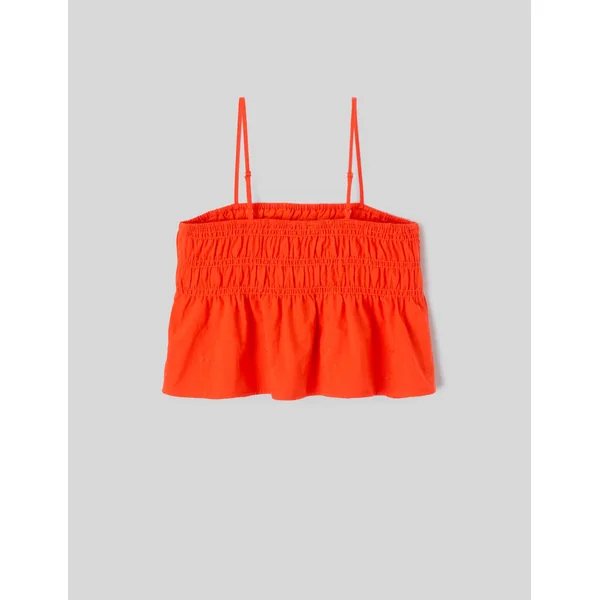 Top smocké Rouge