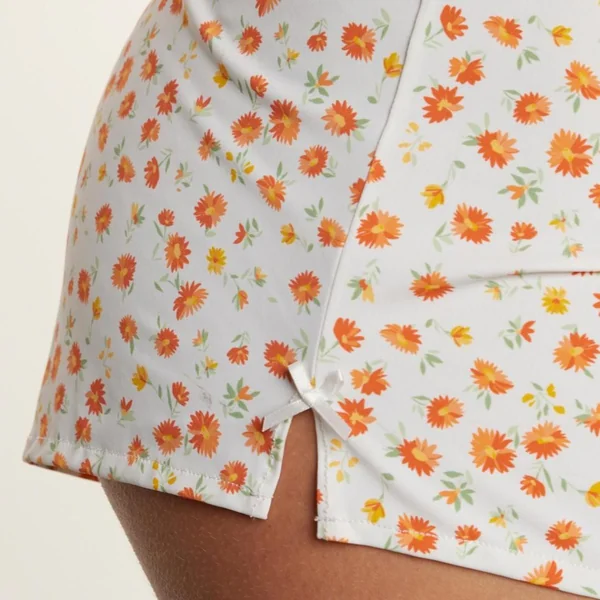 Top-short blanc Défilé Brigitte Bardot