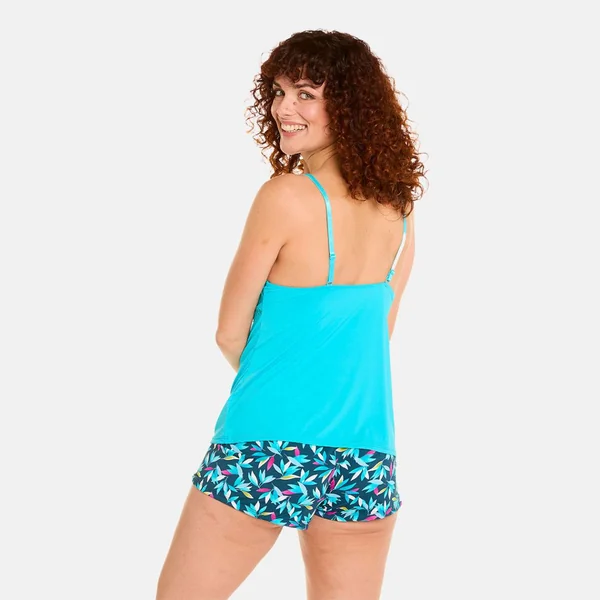 Top-short Bleu Turquoise Pomm Poire