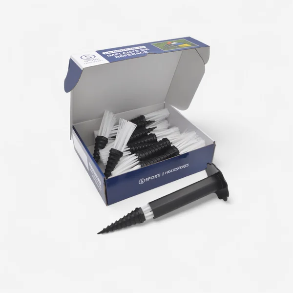 Traceur de lignes terrain Sportifrance - Kit de tracage 25 Plifix® Blanc