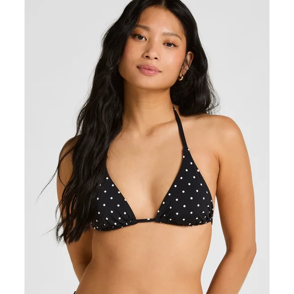 Triangle Bikini Top Luxe - Noir