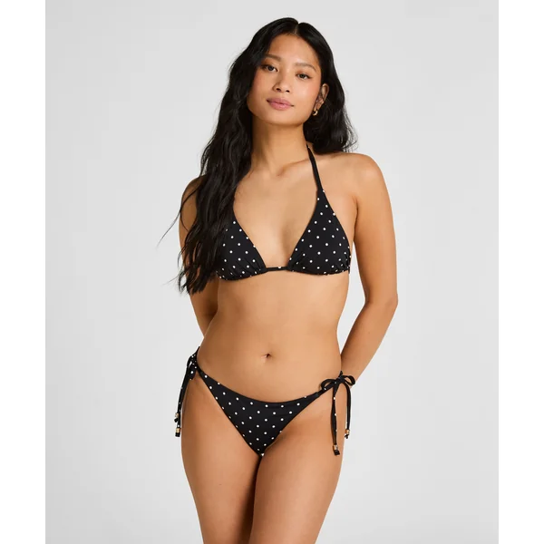Triangle Bikini Top Luxe - Noir
