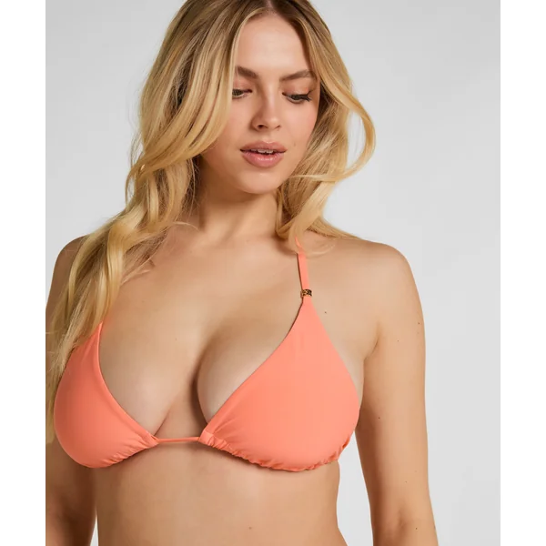 Triangle Bikini Top Luxe - Orange