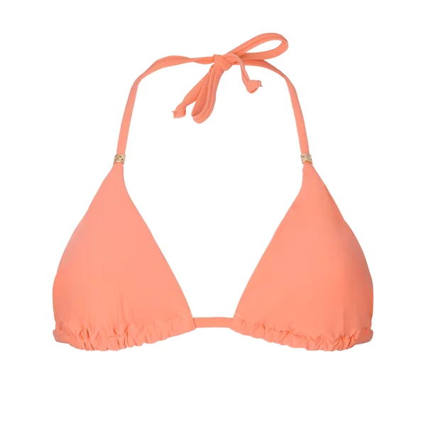 Triangle Bikini Top Luxe - Orange