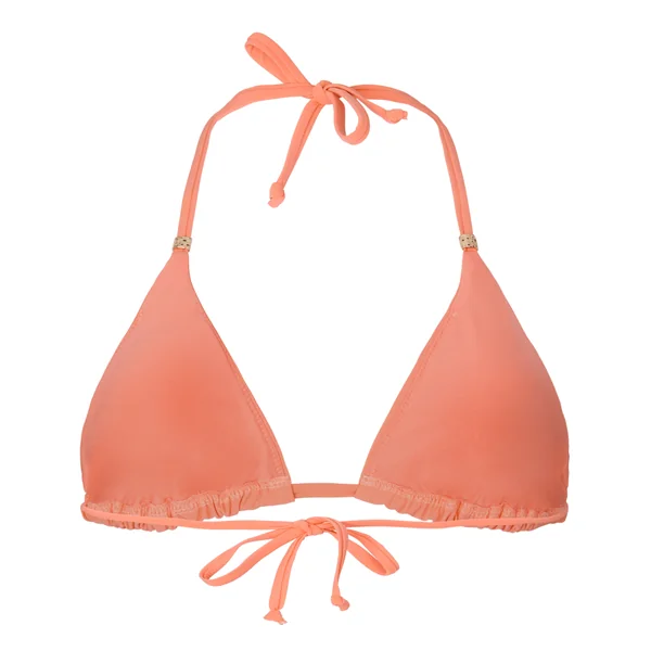 Triangle Bikini Top Luxe - Orange