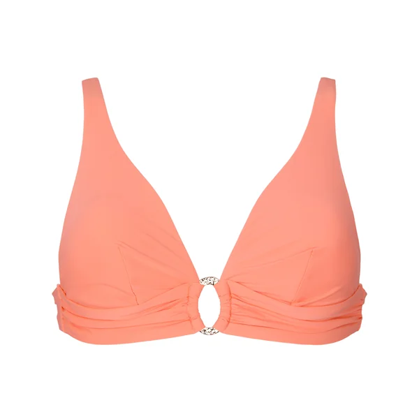 Triangle Bikini Top Luxe - Orange