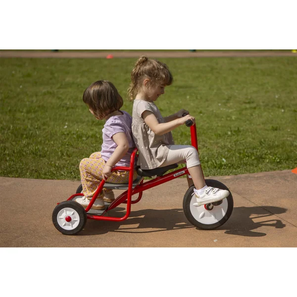 Tricycle Italtrike - Porteur rouge