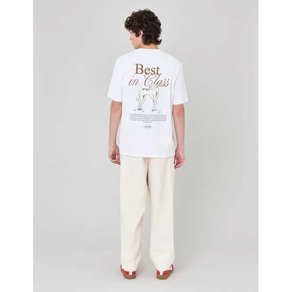 T-shirt animation devant/dos Blanc