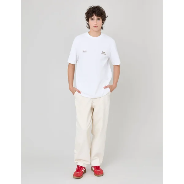 T-shirt animation devant/dos Blanc