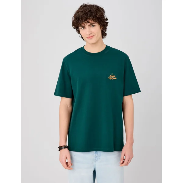 T-shirt animation poitrine Vert