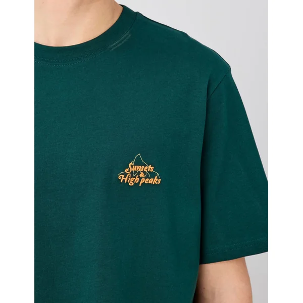 T-shirt animation poitrine Vert