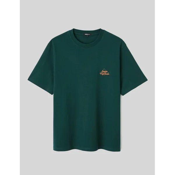 T-shirt animation poitrine Vert