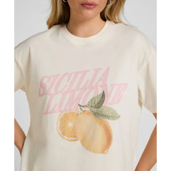 T-shirt avec Imprimé - Blanc