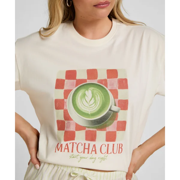 T-shirt avec Imprimé - Blanc