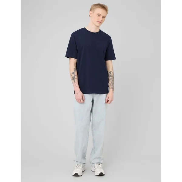 T-shirt basique Bleu foncé