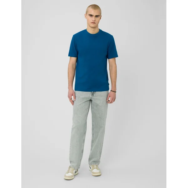 T-shirt basique Bleu foncé