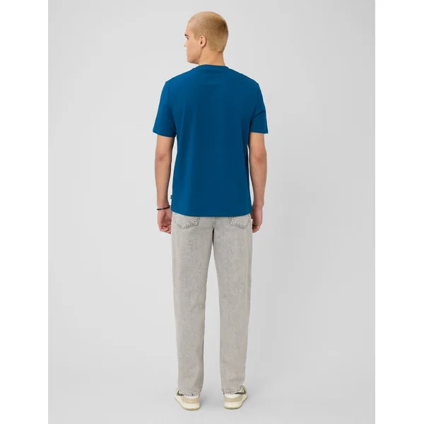 T-shirt basique Bleu foncé