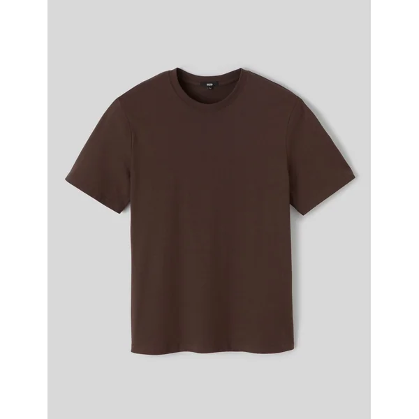 T-shirt basique Marron foncée