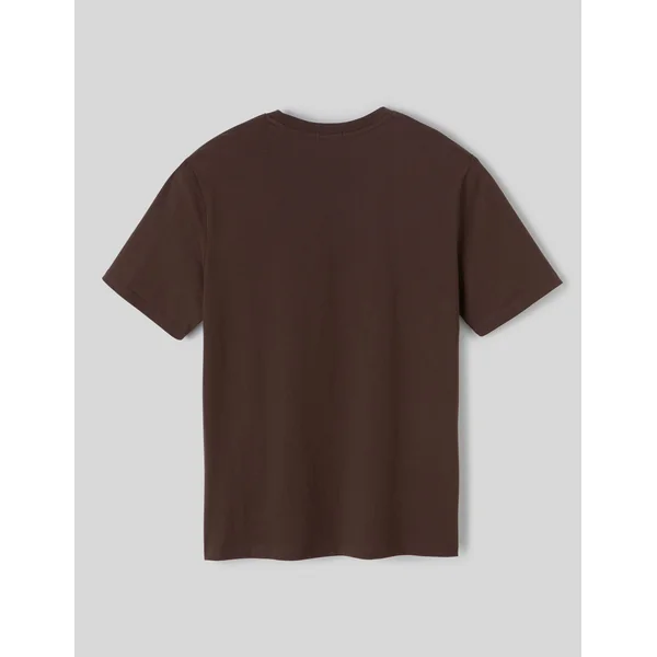 T-shirt basique Marron foncée