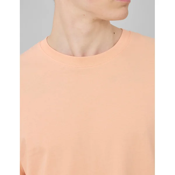 T-shirt basique Pêche